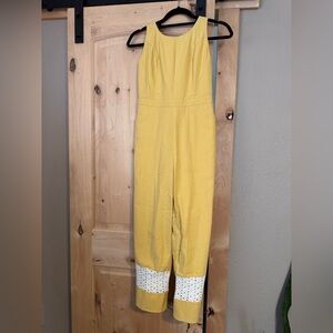 Hem & Thread romper jumpsuit yellow